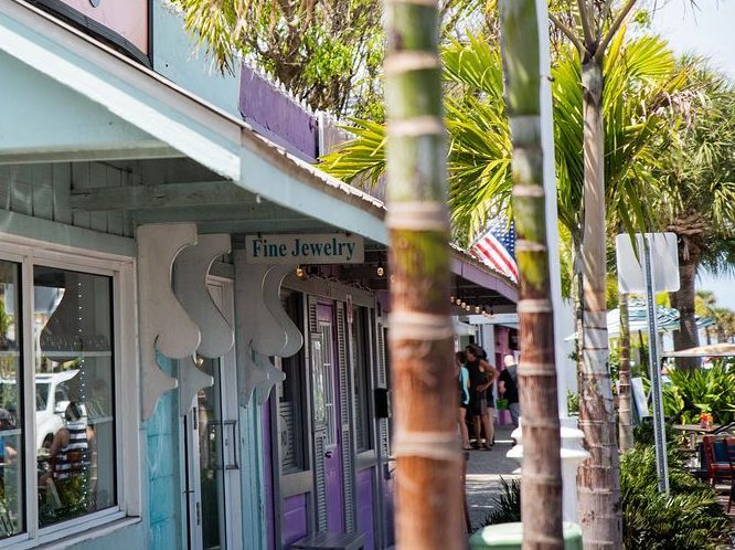 Shopping on Bridge Street Anna Maria Island